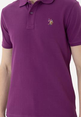 Erkek Mor Basic Tişört - 50267944080