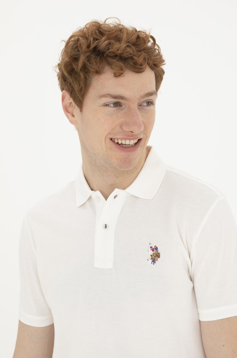 Erkek Ekru Basic Tişört