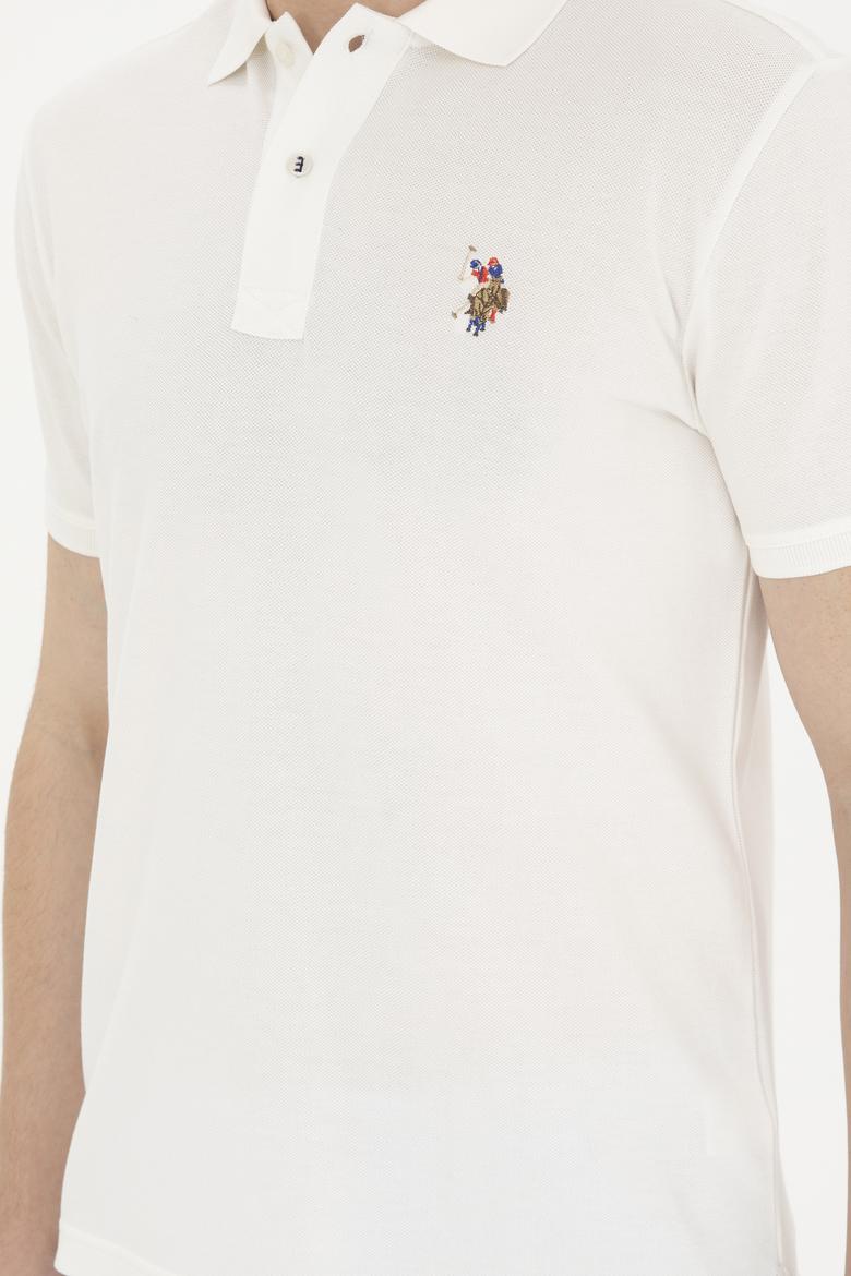 Erkek Ekru Basic Tişört - 50267944130