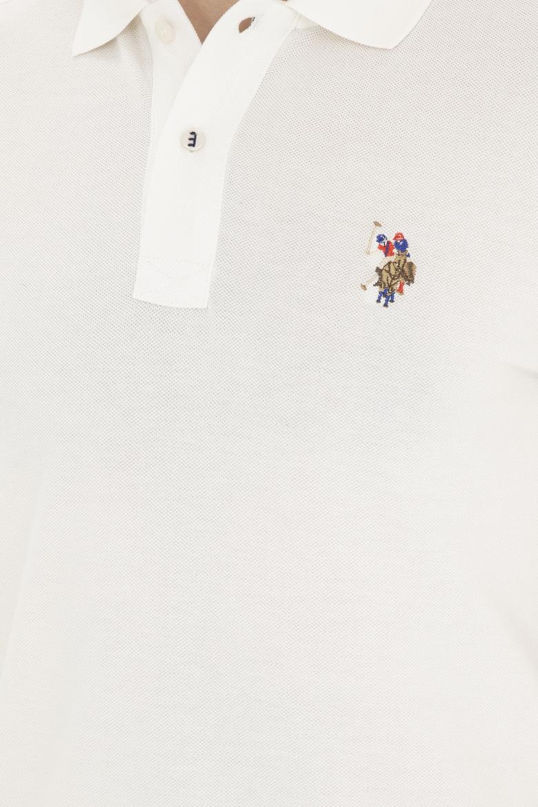 Erkek Ekru Basic Tişört - 50267944130