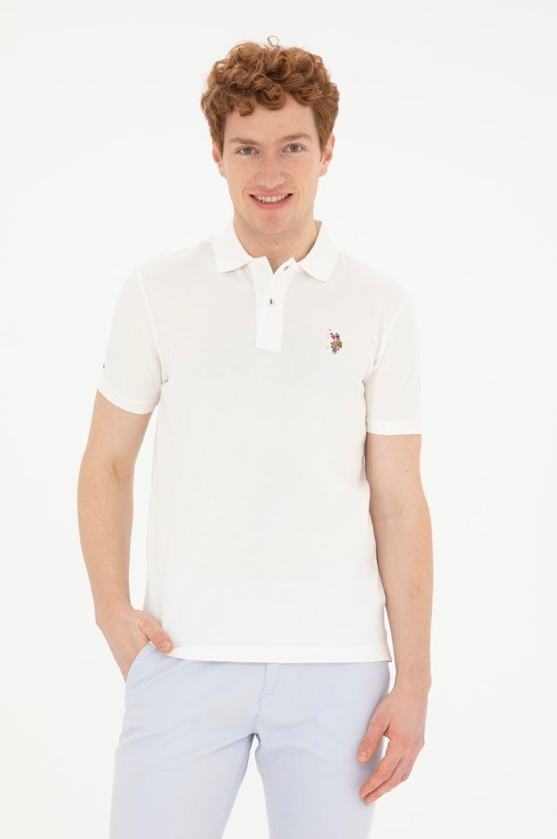 Erkek Ekru Basic Tişört