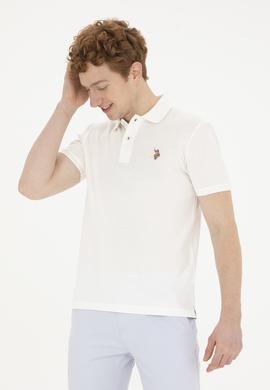 Erkek Ekru Basic Tişört - 50267944130