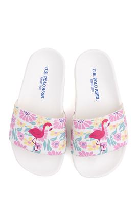 Kız Çocuk Beyaz Terlik - 50287258011