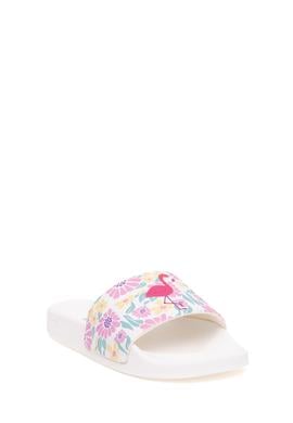 Kız Çocuk Beyaz Terlik - 50287258011