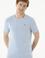 Erkek Açık Mavi Basic Tişört