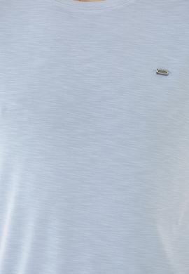 Erkek Açık Mavi Basic Tişört - 50285294027