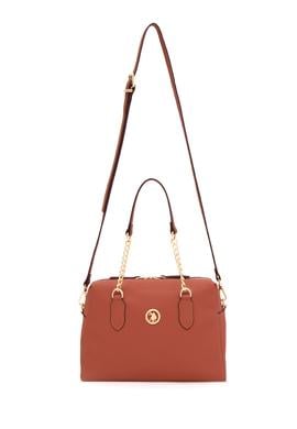 Kadın Kiremit Omuz Çantası - 50293653003