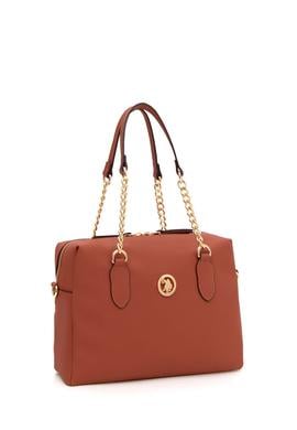 Kadın Kiremit Omuz Çantası - 50293653003