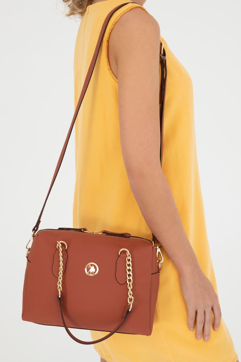 Kadın Kiremit Omuz Çantası - 50293653003