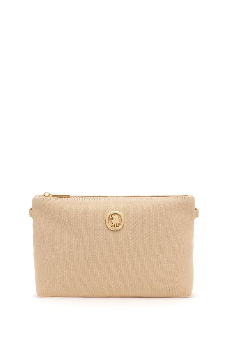 Kadın Bej Çıkarılabilir Askılı Kanvas El Çantası - 50293661001