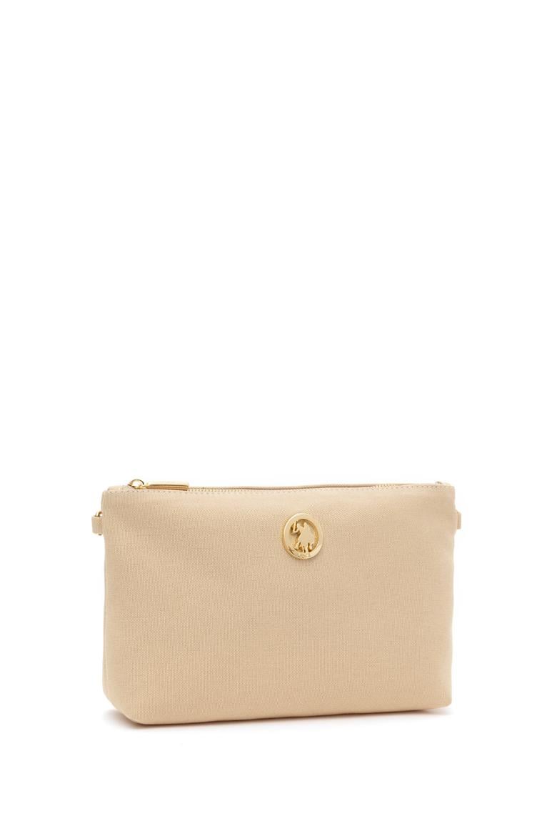 Kadın Bej Çıkarılabilir Askılı Kanvas El Çantası - 50293661001