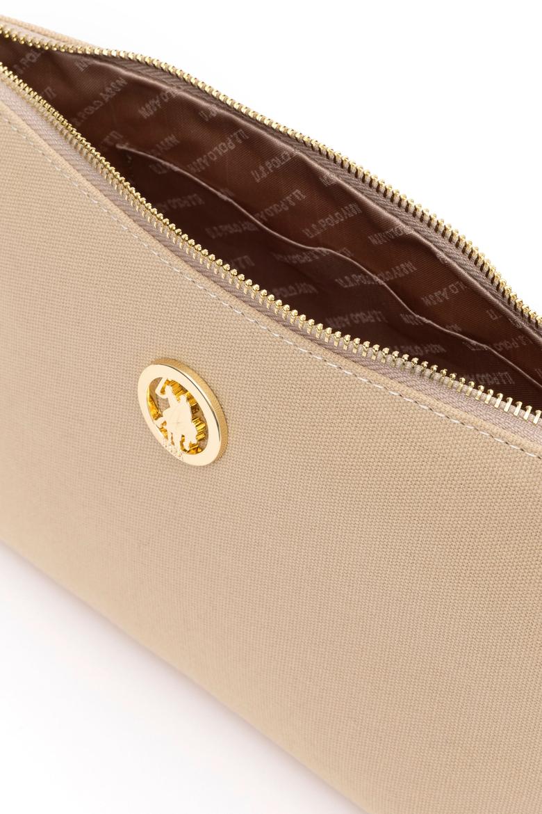 Kadın Bej Çıkarılabilir Askılı Kanvas El Çantası - 50293661001