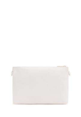 Kadın Beyaz Çıkarılabilir Askılı Kanvas El Çantası - 50293661002