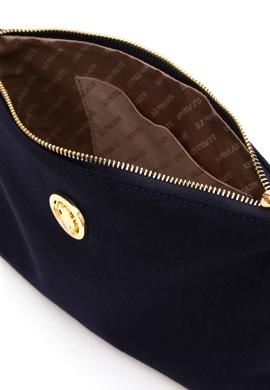 Kadın Lacivert Çıkarılabilir Askılı Kanvas El Çantası - 50293661004