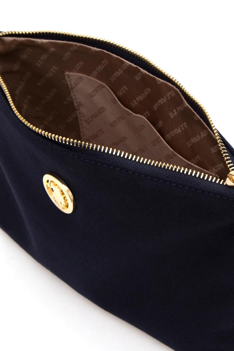 Kadın Lacivert Çıkarılabilir Askılı Kanvas El Çantası - 50293661004