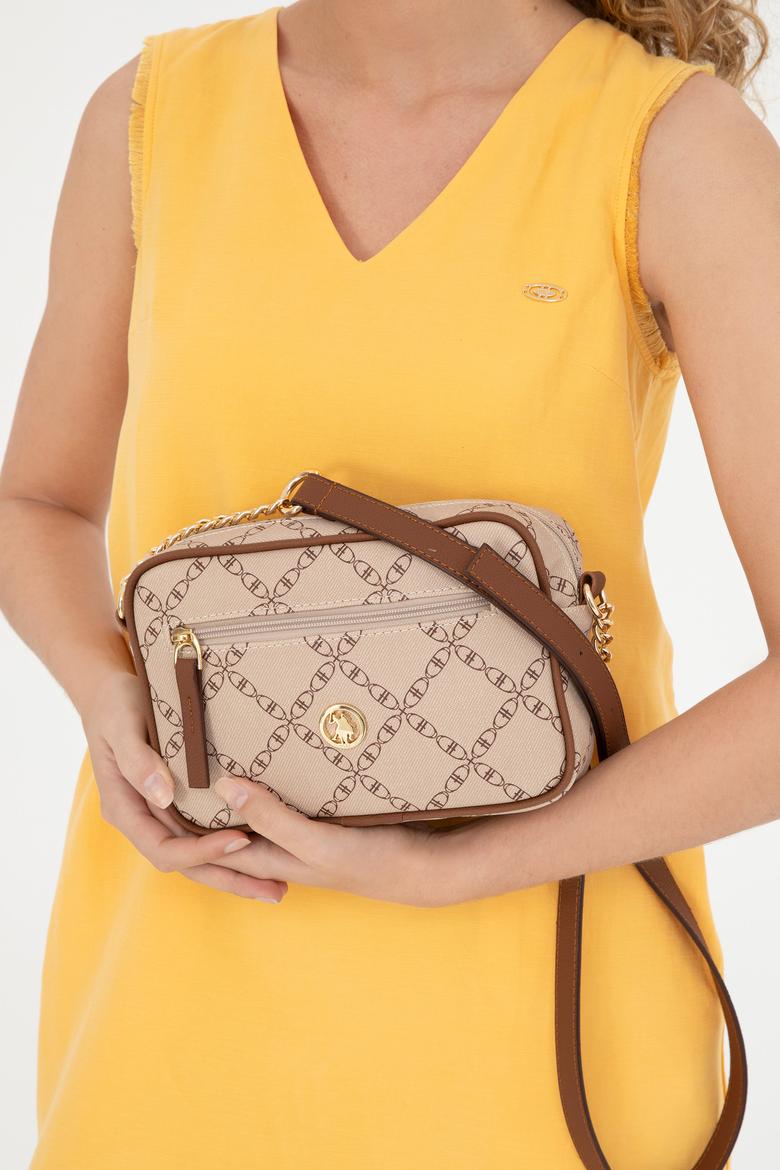 Kadın Bej Çapraz Çanta - 50293663005