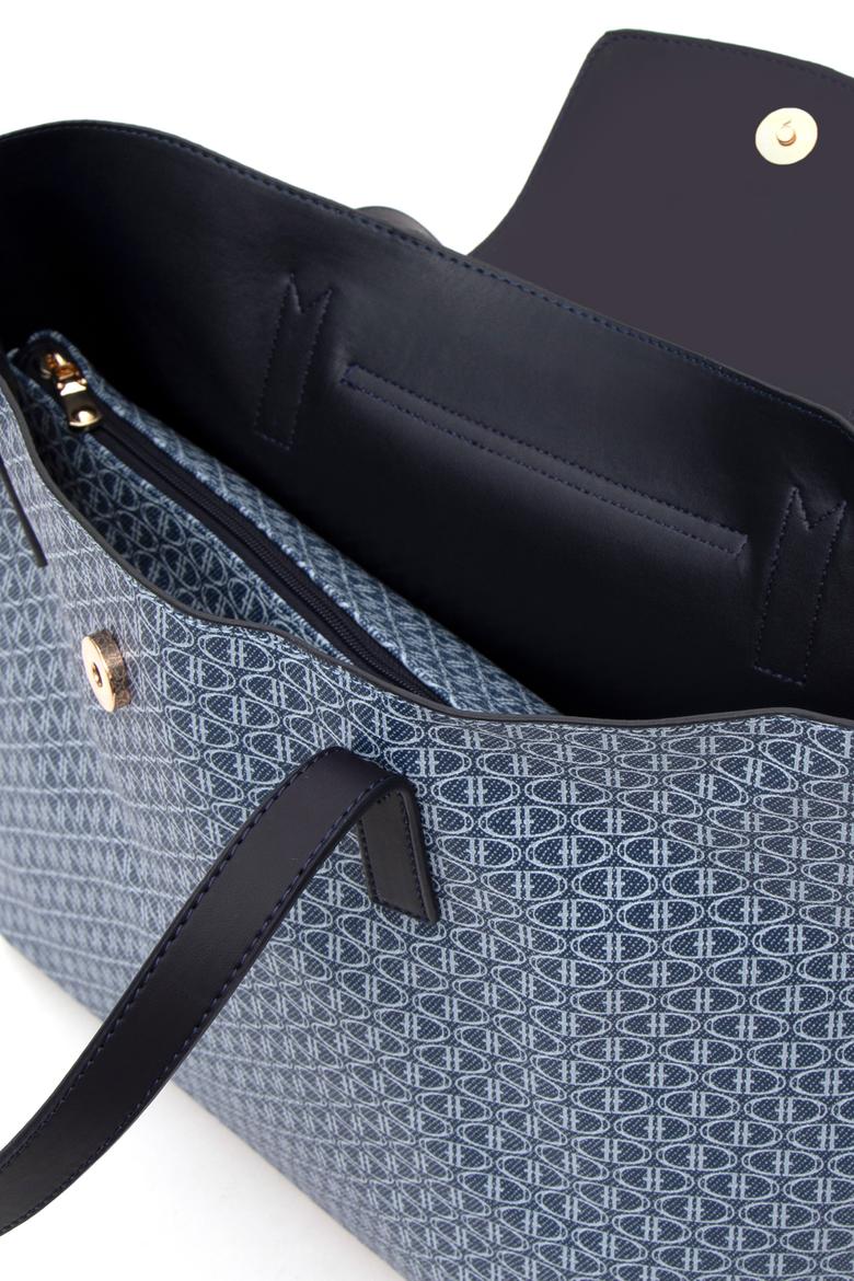 Kadın Denim Omuz Çantası - 50293697002