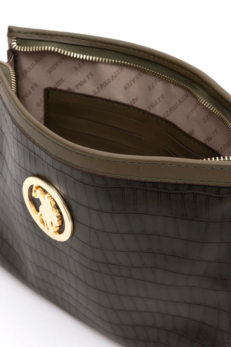Kadın Açık Haki Kroko Çapraz Çanta - 50293669001