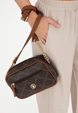 Kadın Kahverengi Çapraz Çanta - 50293663002