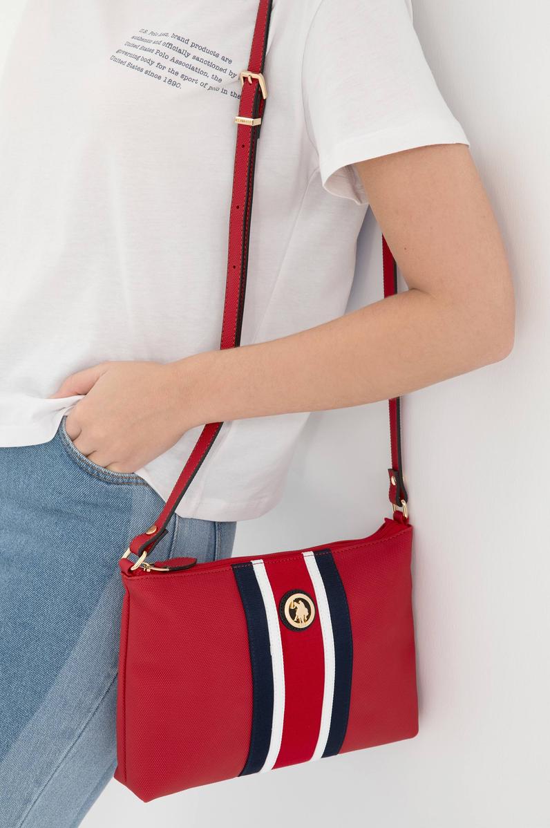 Kadın Kırmızı Çapraz Çanta