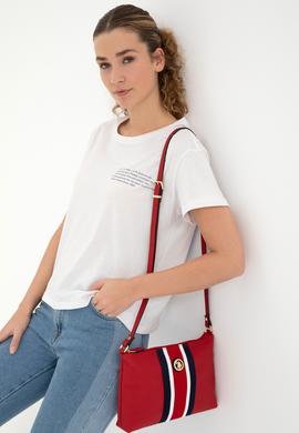 Kadın Kırmızı Çapraz Çanta - 50293680001