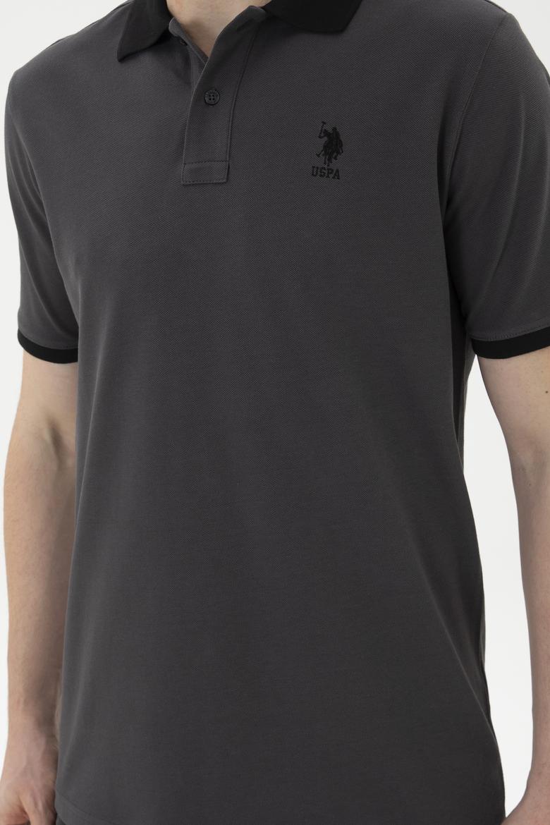 Erkek Antrasit Basic Tişört - 50284638023