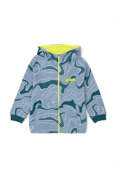 Erkek Çocuk İndigo Sweatshirt
