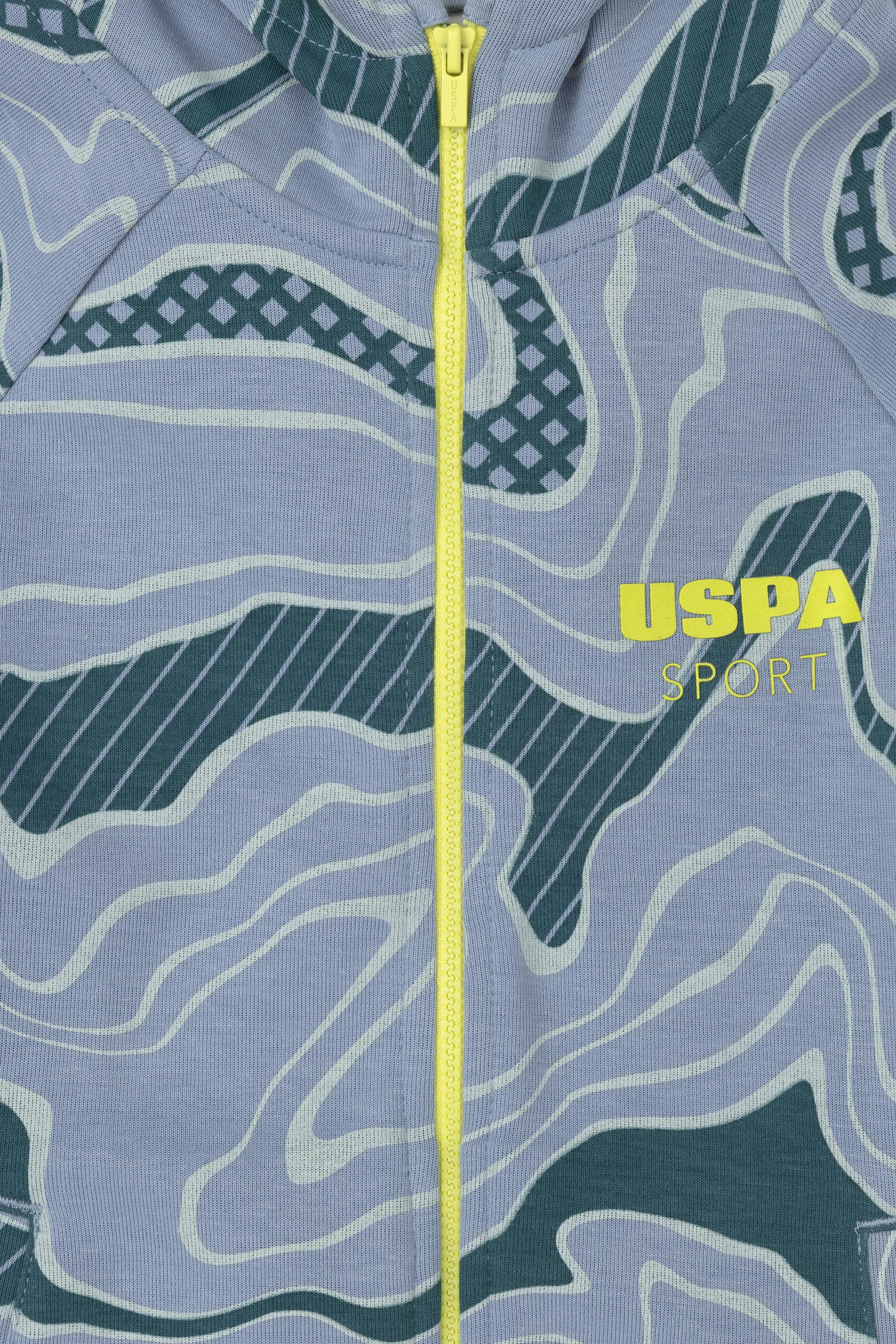 Erkek Çocuk İndigo Sweatshirt