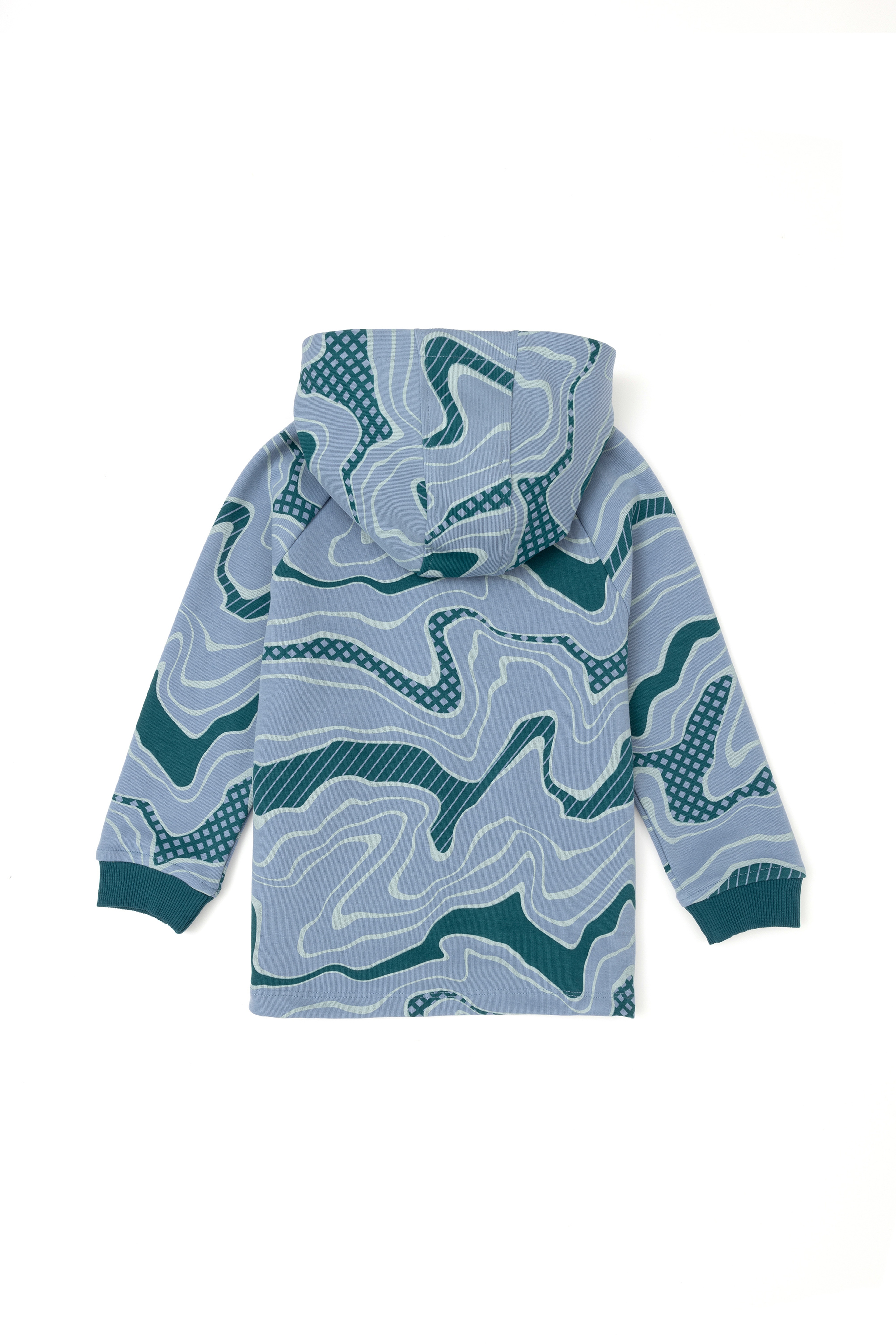 Erkek Çocuk İndigo Sweatshirt - Image 4