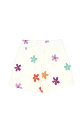 Kız Çocuk Beyaz Örme Şort - 50283244020