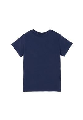 Erkek Çocuk Lacivert Bisiklet Yaka Tişört - 50281502025