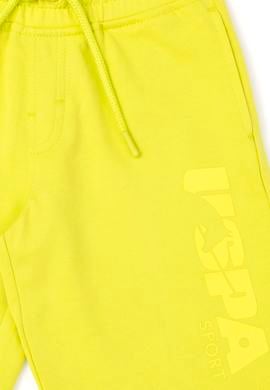 Erkek Çocuk Fıstık Yeşili Örme Şort - 50282000053