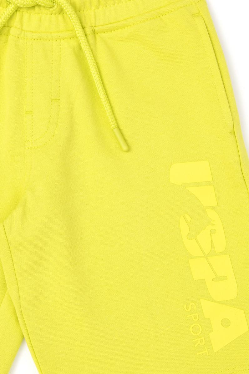 Erkek Çocuk Fıstık Yeşili Örme Şort