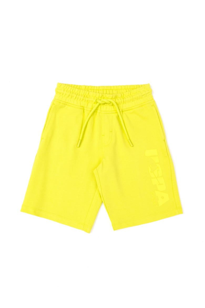 Erkek Çocuk Fıstık Yeşili Örme Şort