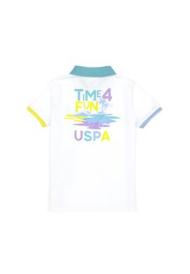 Erkek Çocuk Beyaz Polo Yaka Tişört - 50283000007