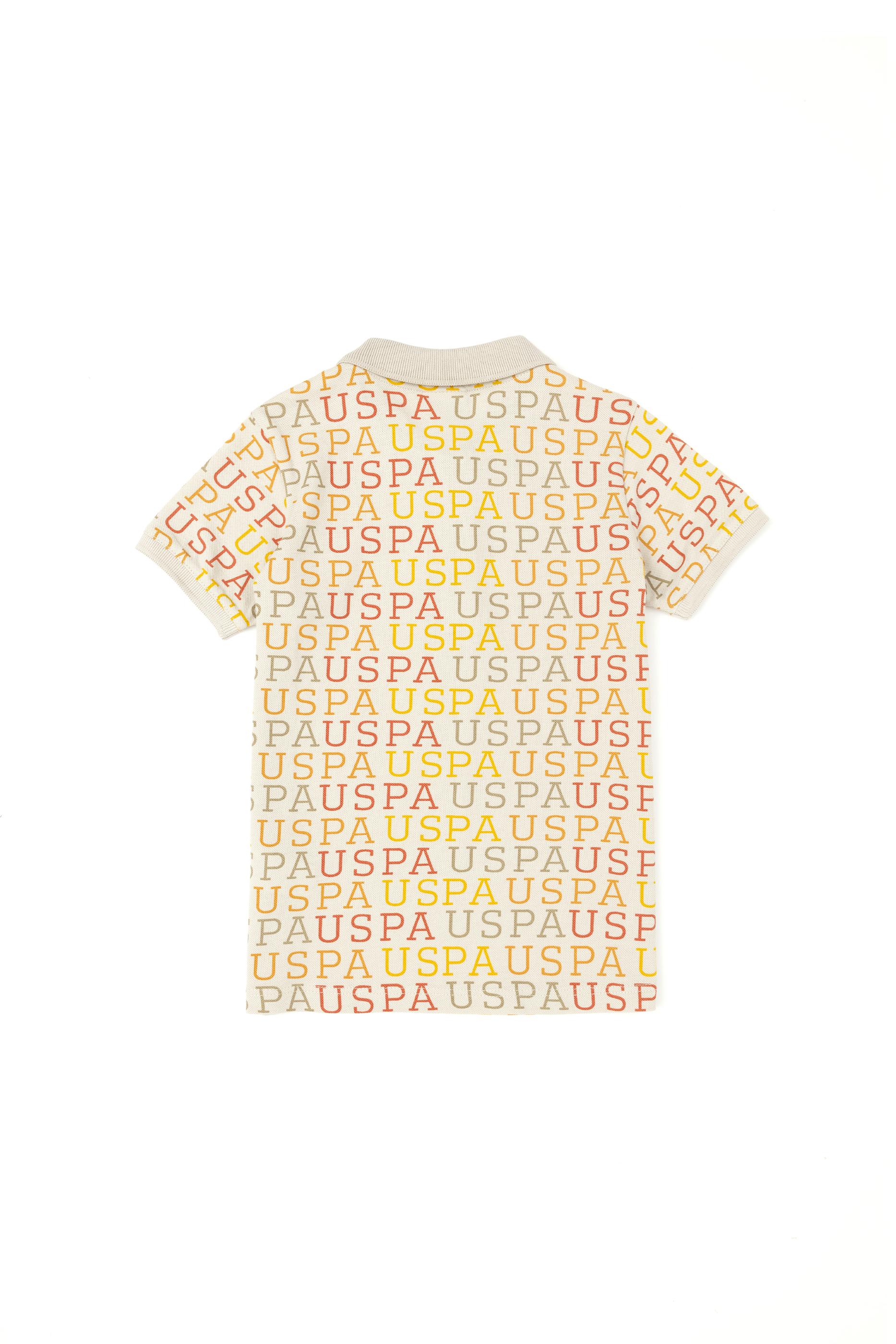 Erkek Çocuk Taş Polo Yaka Tişört