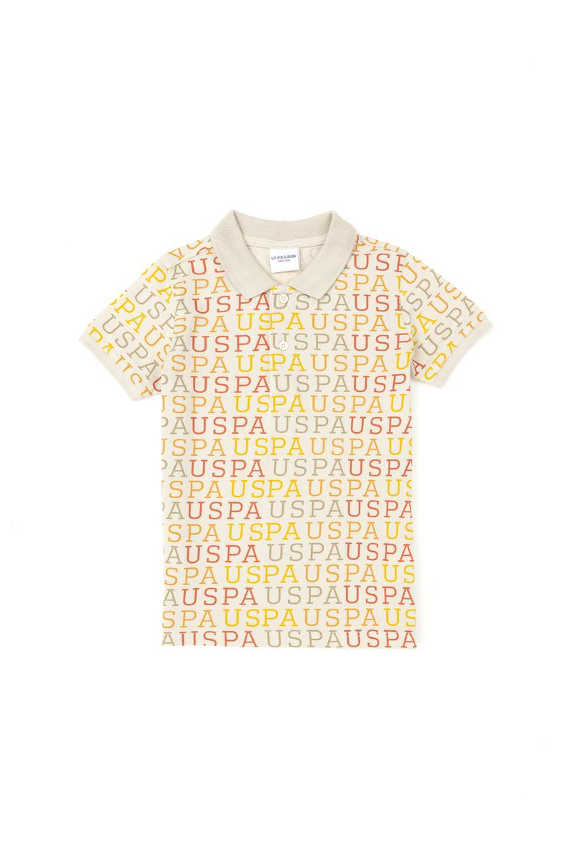 Erkek Çocuk Taş Polo Yaka Tişört