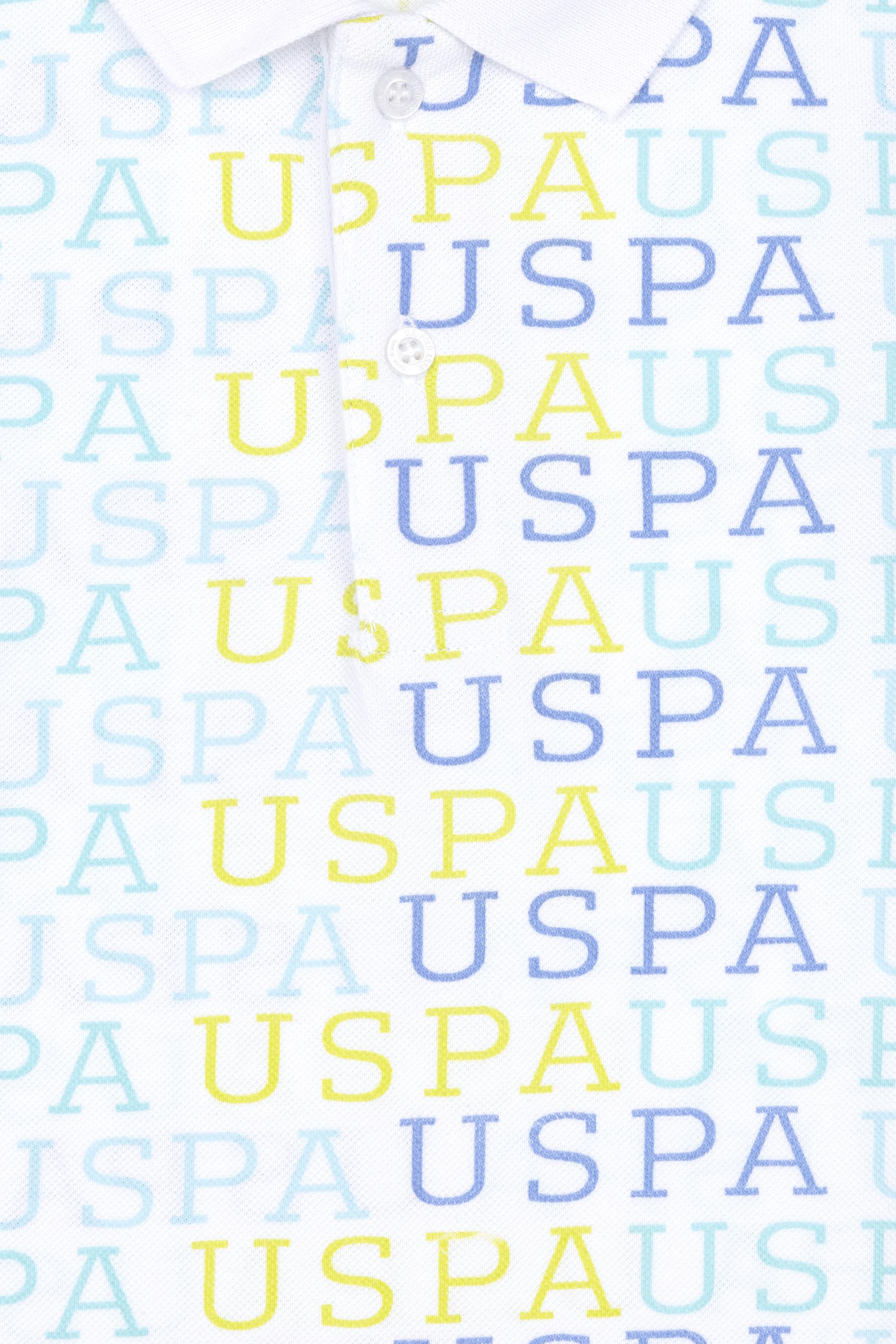 Erkek Çocuk Beyaz Polo Yaka Tişört