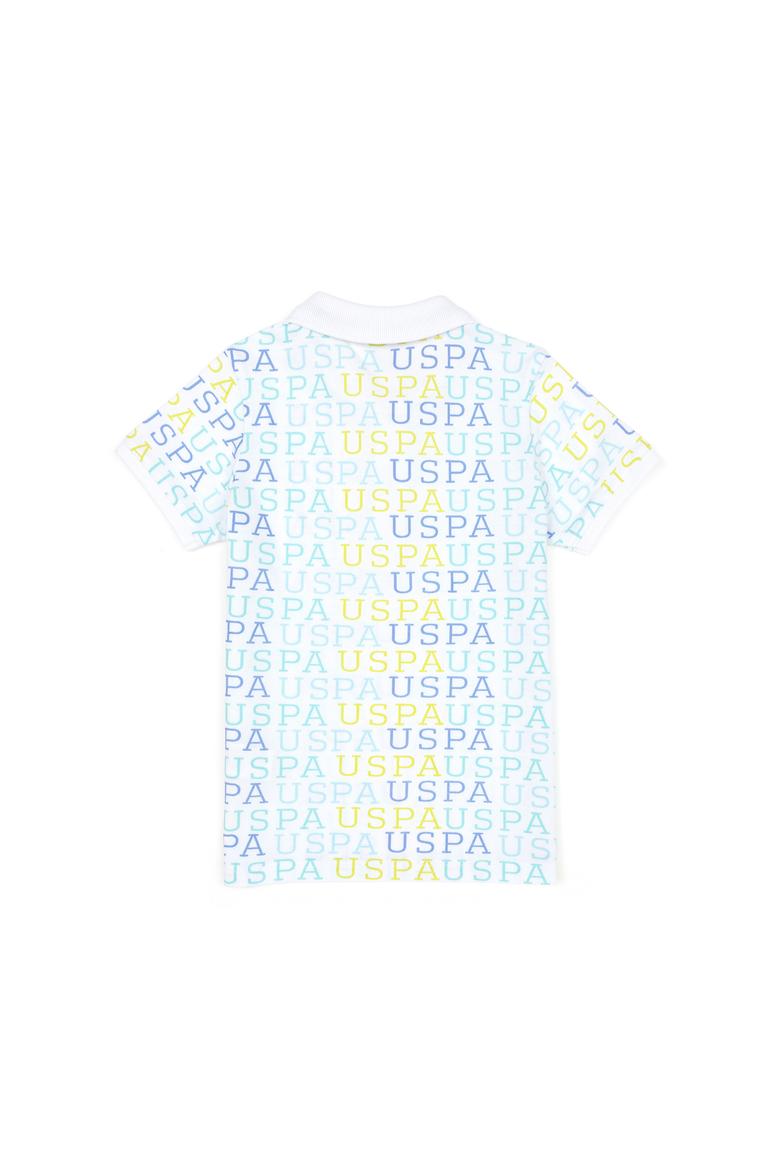 Erkek Çocuk Beyaz Polo Yaka Tişört - 50284798045