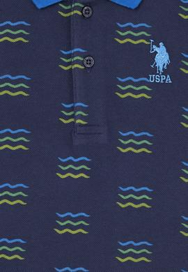 Erkek Çocuk Lacivert Polo Yaka Tişört - 50284893012