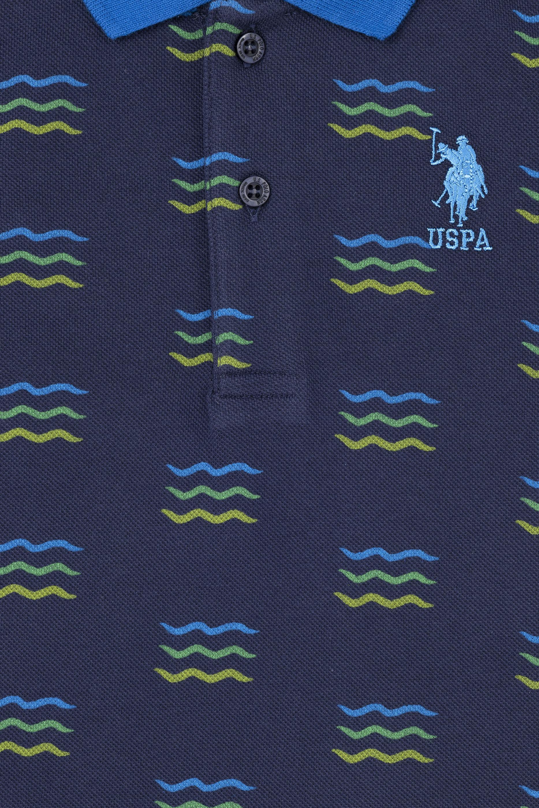 Erkek Çocuk Lacivert Polo Yaka Tişört