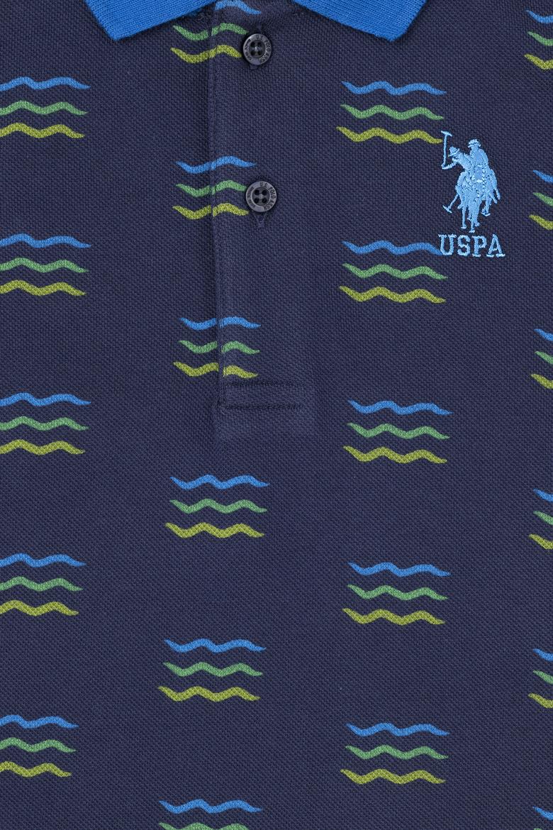 Erkek Çocuk Lacivert Polo Yaka Tişört - 50284893012