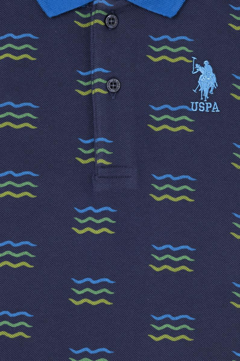 Erkek Çocuk Lacivert Polo Yaka Tişört