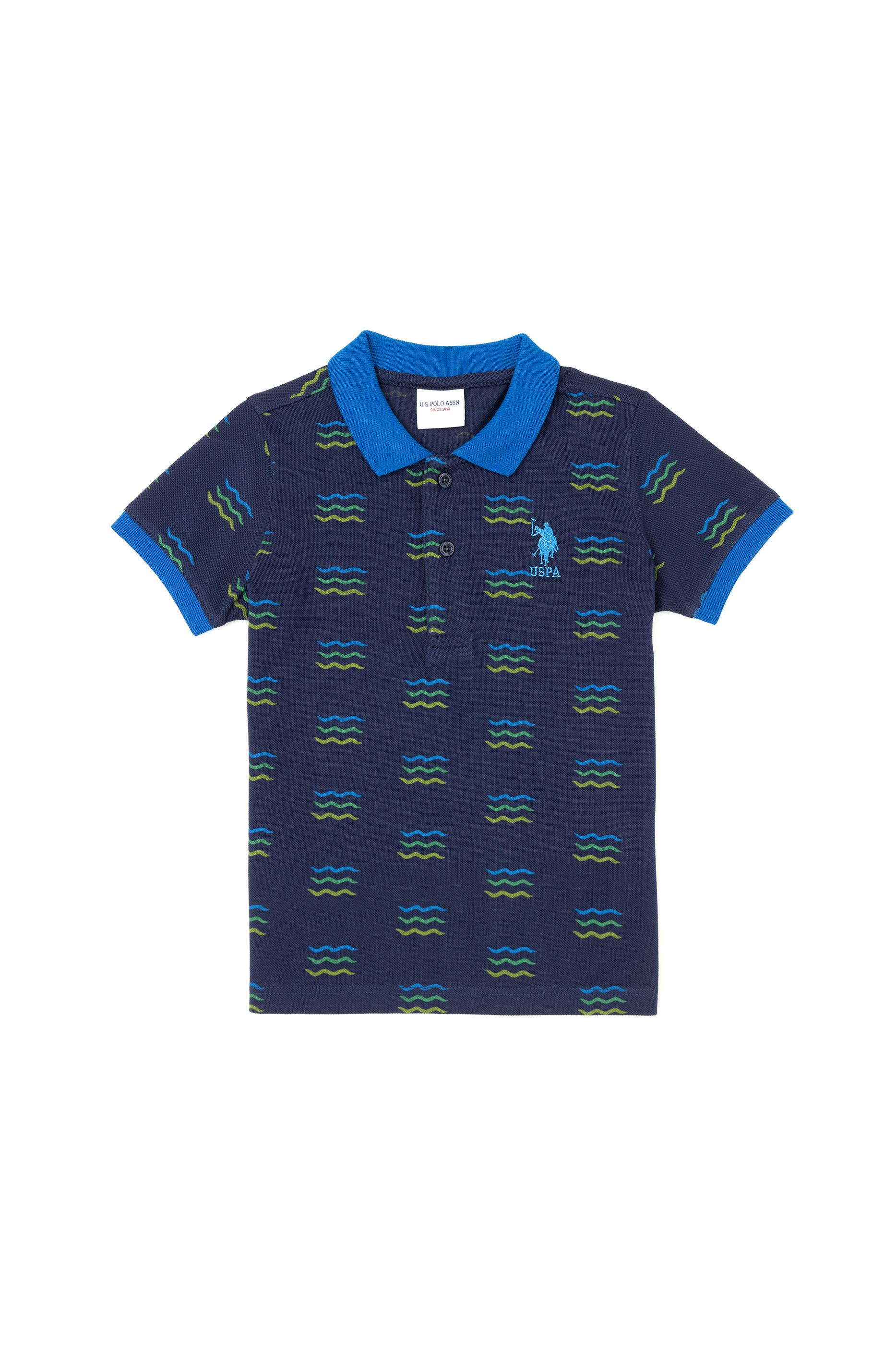 Erkek Çocuk Lacivert Polo Yaka Tişört