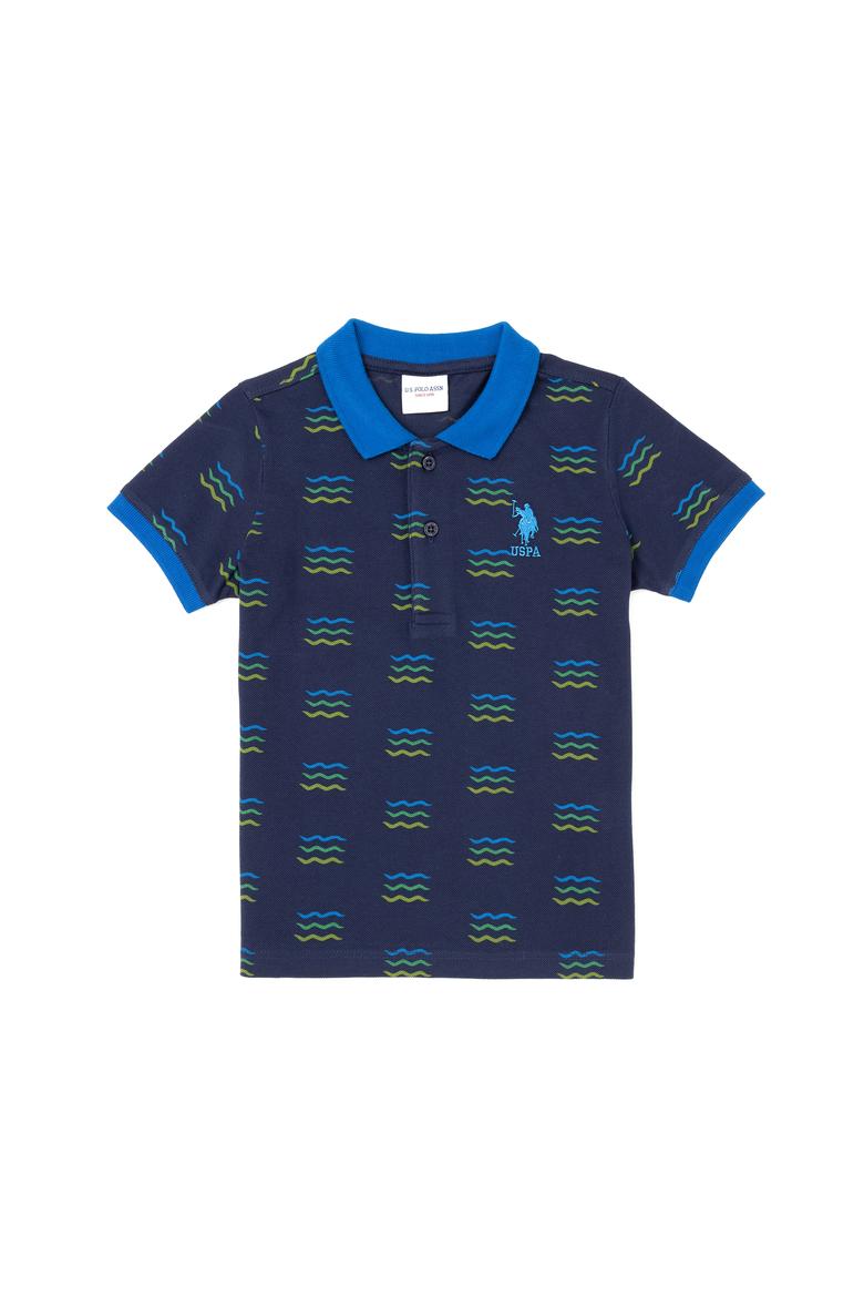 Erkek Çocuk Lacivert Polo Yaka Tişört - 50284893012