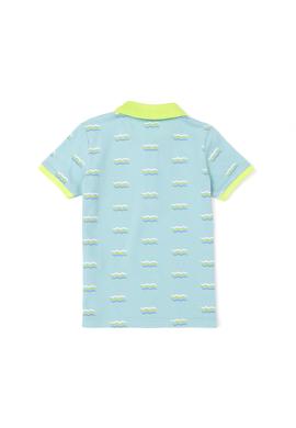 Erkek Çocuk Su Yeşili Polo Yaka Tişört - 50284893023