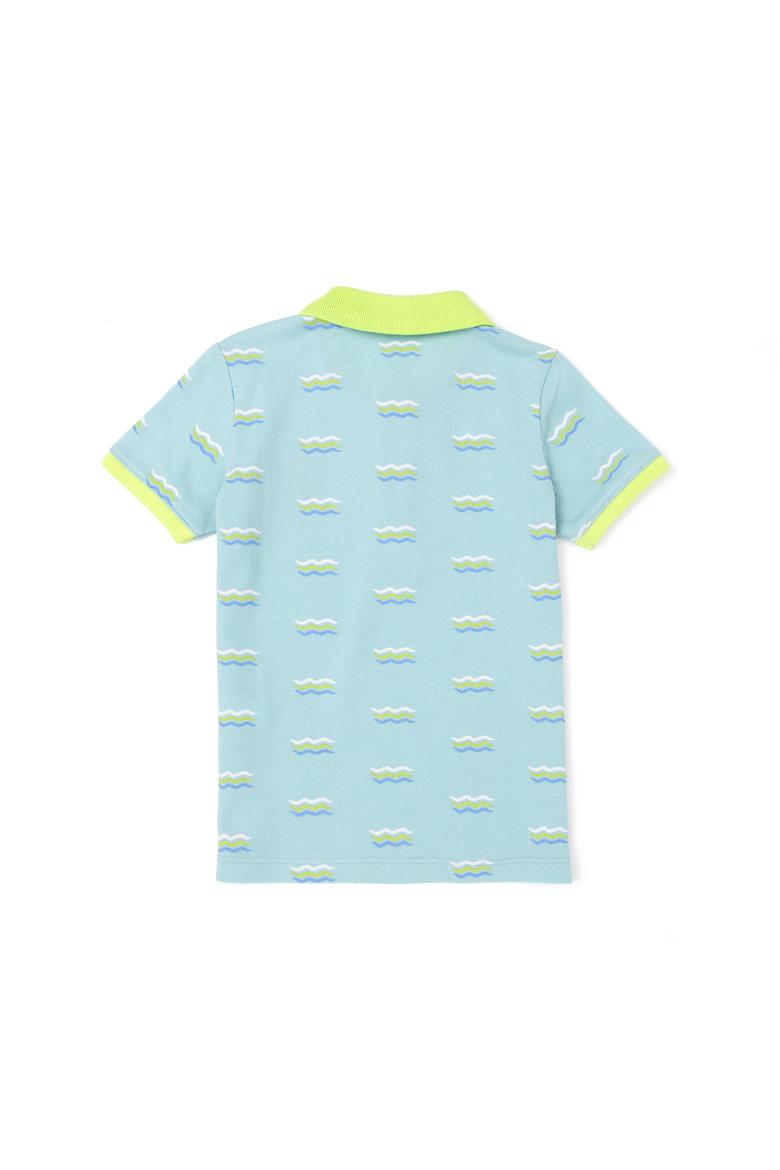 Erkek Çocuk Su Yeşili Polo Yaka Tişört - 50284893023