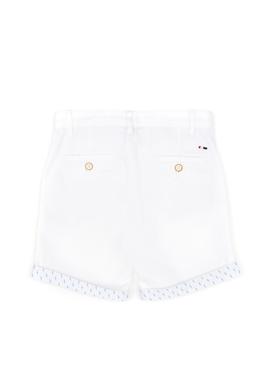 Erkek Çocuk Beyaz Dokuma Şort - 50282972005