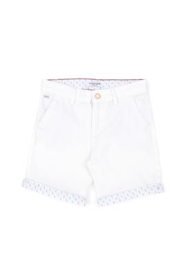 Erkek Çocuk Beyaz Dokuma Şort - 50282972005