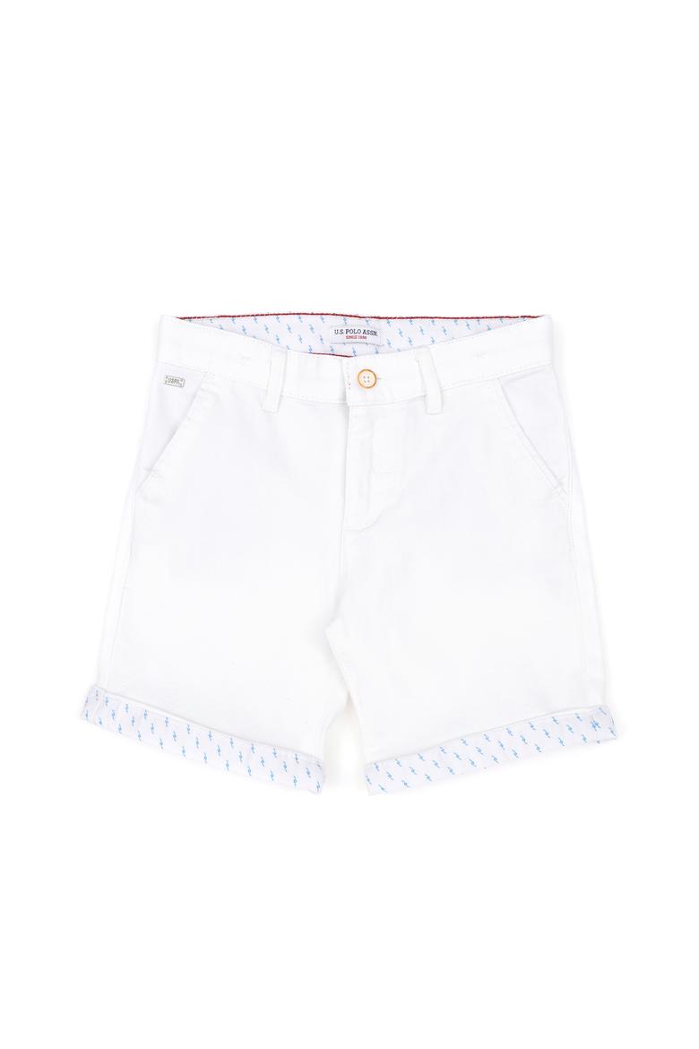 Erkek Çocuk Beyaz Dokuma Şort - 50282972005